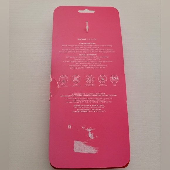 Bakehouse Lips Red Silicone Molds NEW - Picture 3 of 4